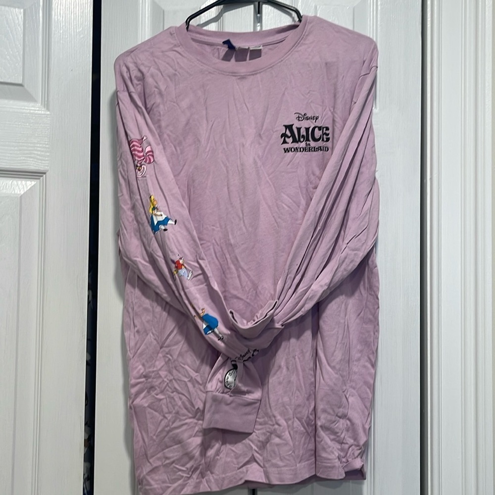 Alice in Wonderland, long sleeve shirt